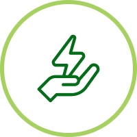 Icono representando la industria energética.