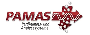 Logotipo de PAMAS, expertos en análisis de partículas